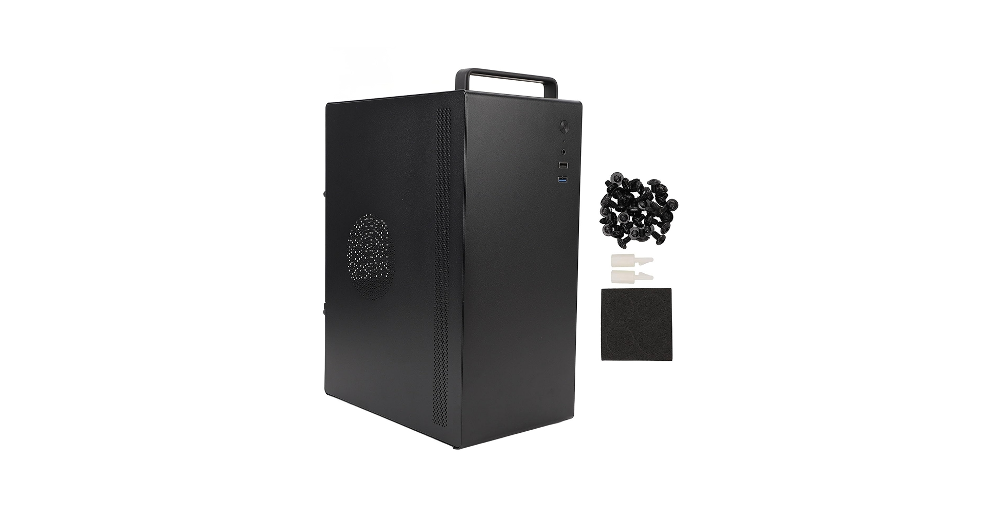 PCケース(自作PC用) Micro-ATX Intel CPU Core i3-12100 Amazon.com: Micro ATX Case, MATX Case Mini PC ITX Desktop